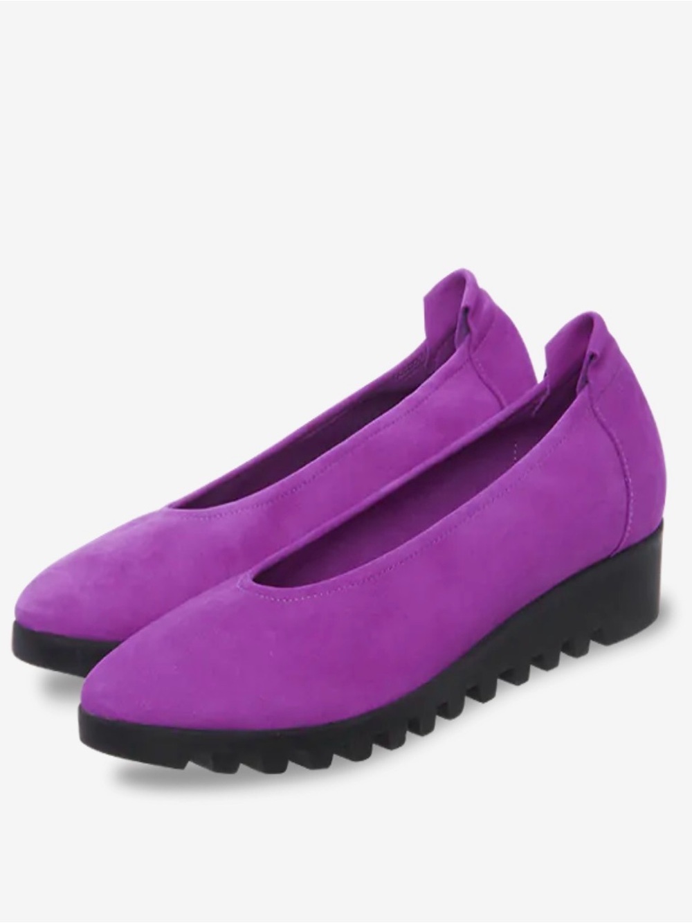 Arche LOMISS BALLERINAS nubuck leather pink_theoda Size 42 / 11 w